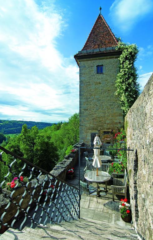 Burghotel Rothenburg ob der Tauber Bagian luar foto
