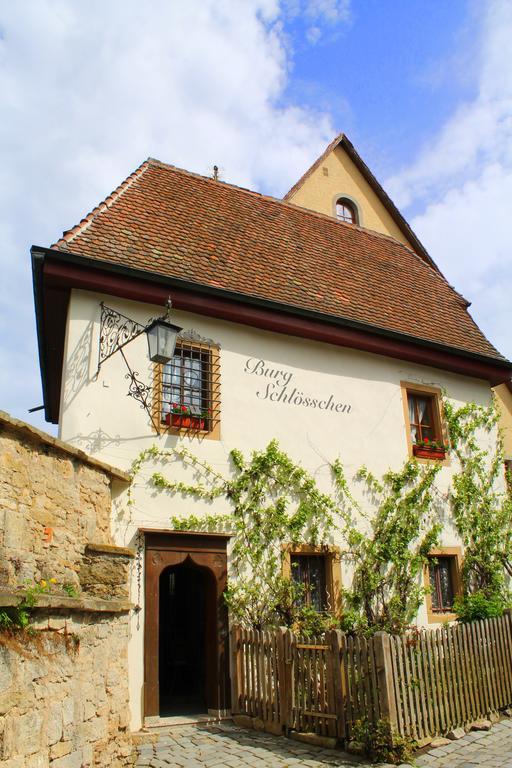Burghotel Rothenburg ob der Tauber Bagian luar foto